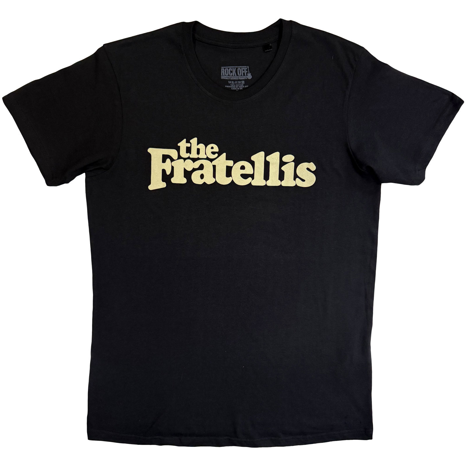 Tričko The Fratellis - Classic Logo, Unisex,Čierna,XXL