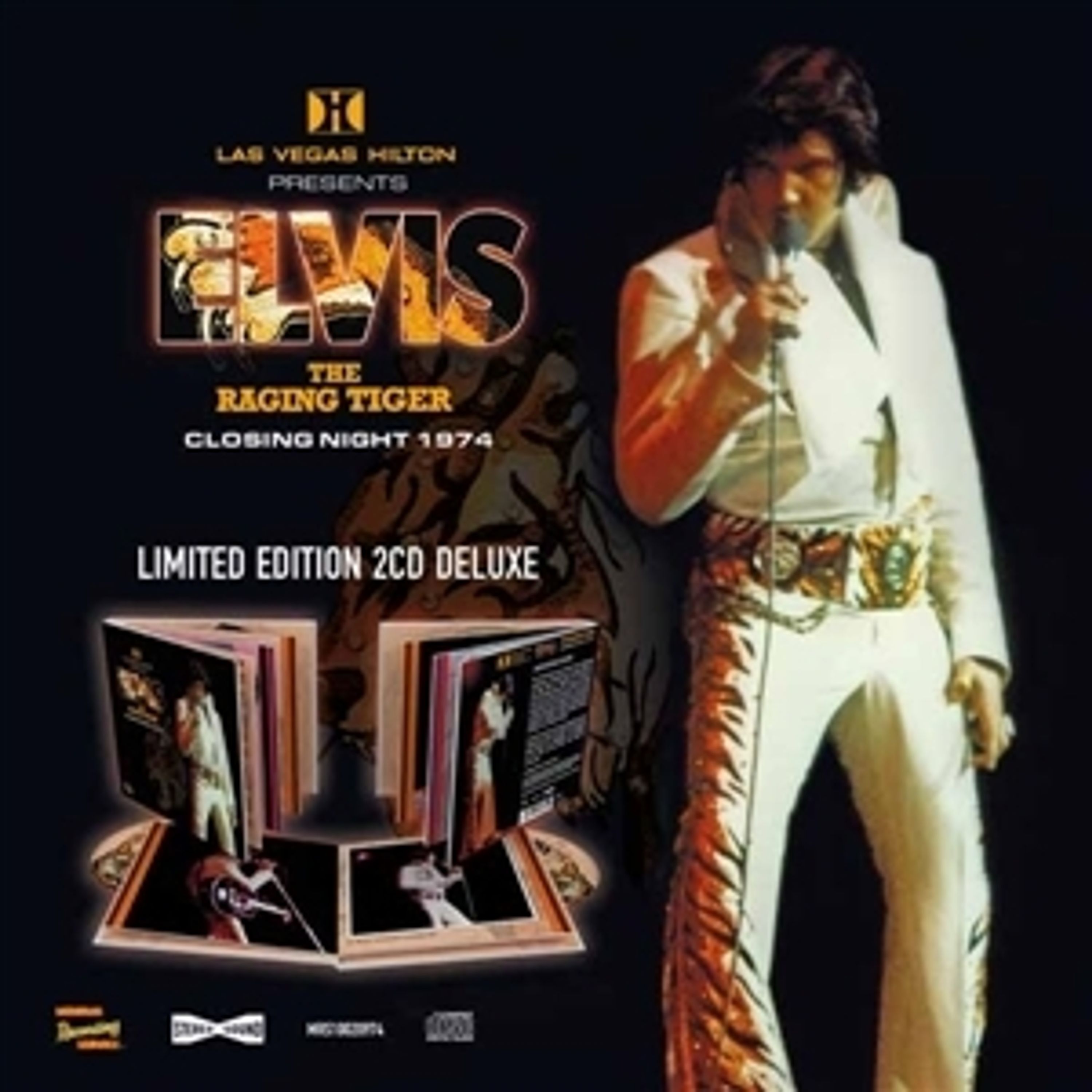 CD Elvis Presley - LAS VEGAS 'THE RAGING TIGER' CLOSING NIGHT 1974