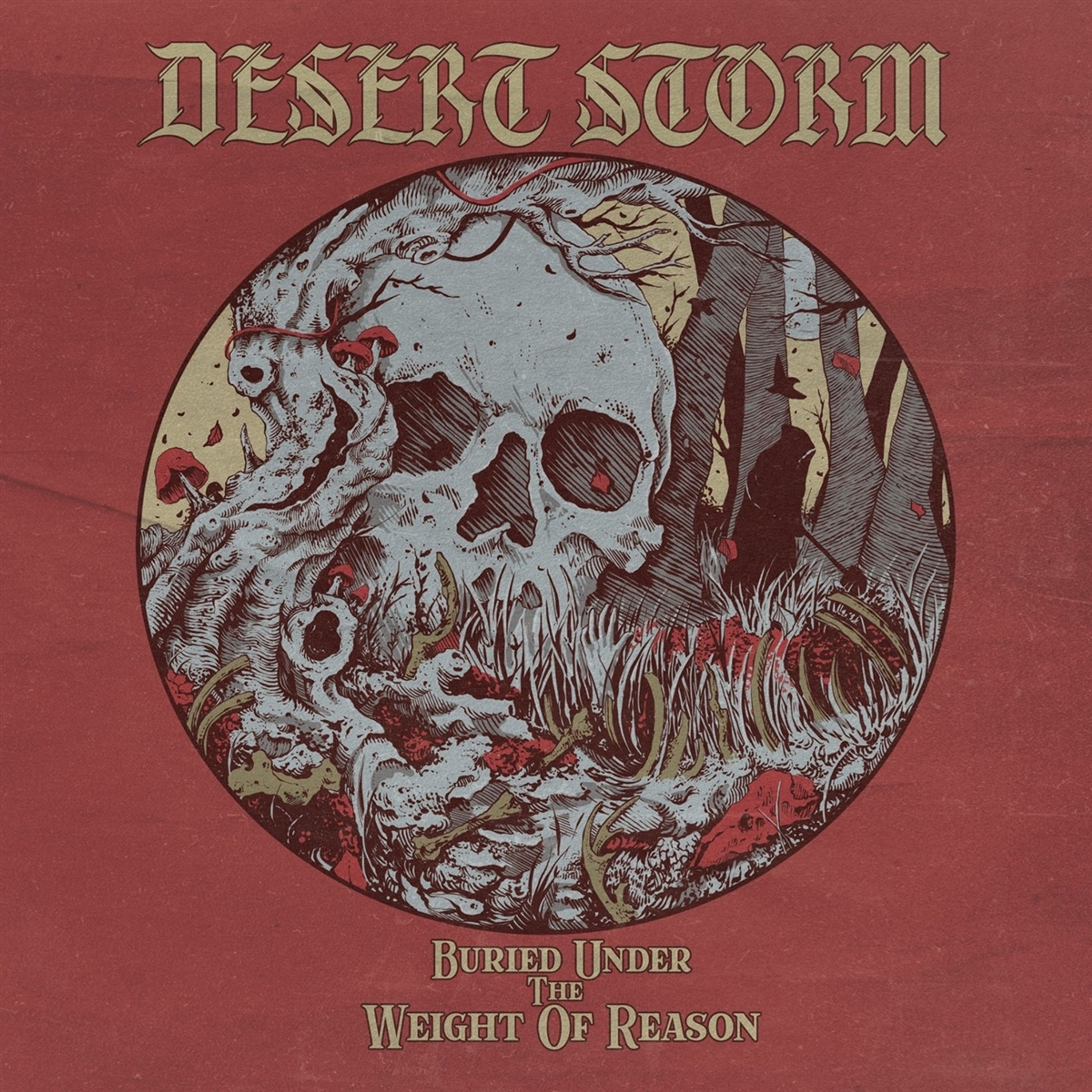 Vinyl Desert Storm - BURIED UNDER THE WEIGHT OF REASON