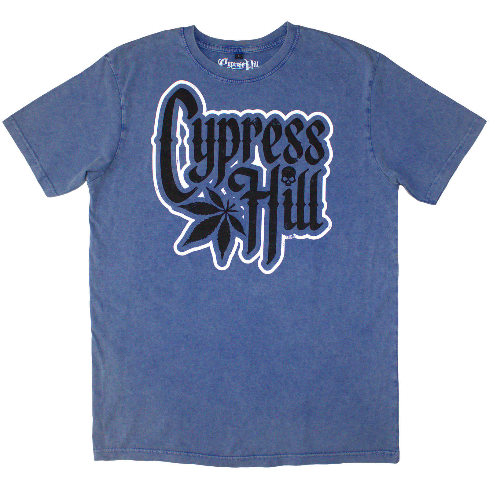 Tričko Cypress Hill - Logo, Unisex,Modrá,L