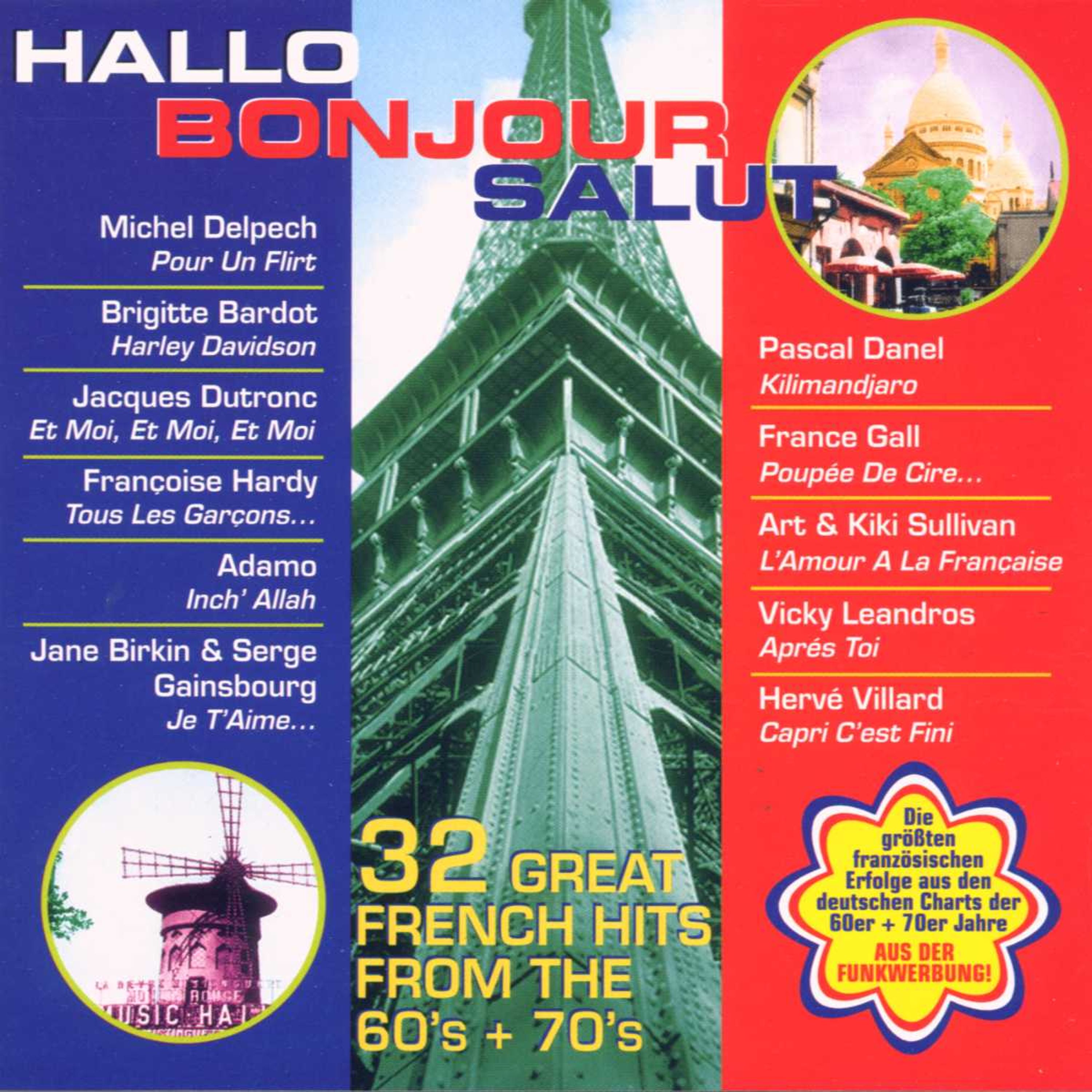 CD Rôzni umelci - HALLO BONJOUR SALUT
