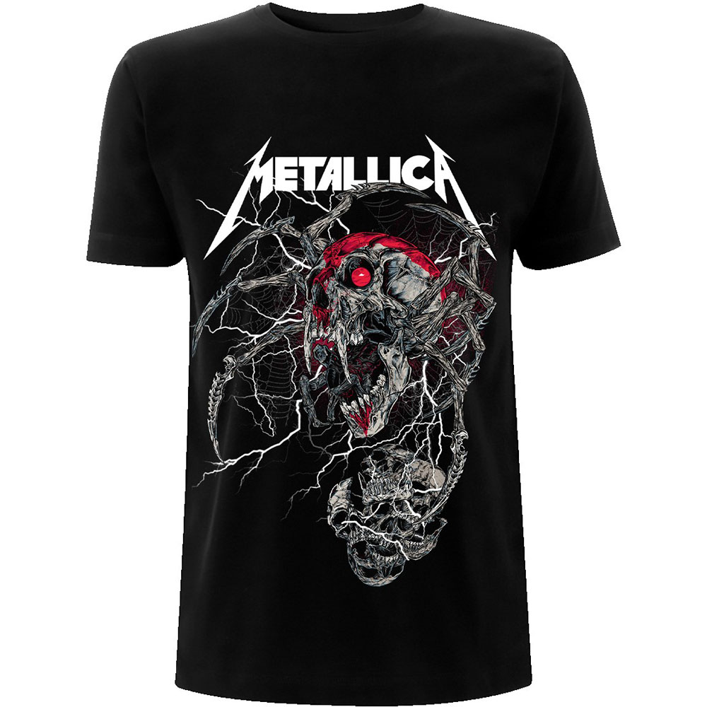 Tričko Metallica - Spider Dead, Unisex,Čierna,XXL