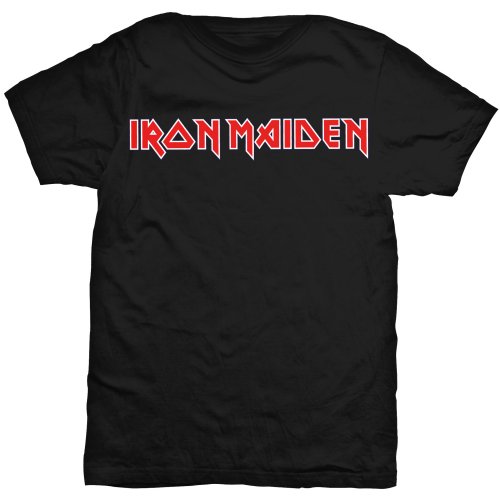 Tričko Iron Maiden - Logo, Unisex,Čierna,XXL