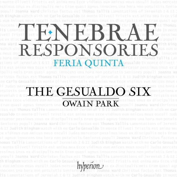 CD The Gesualdo Six - TENEBRAE RESPONSORIES FOR MAUNDY THURSDAY