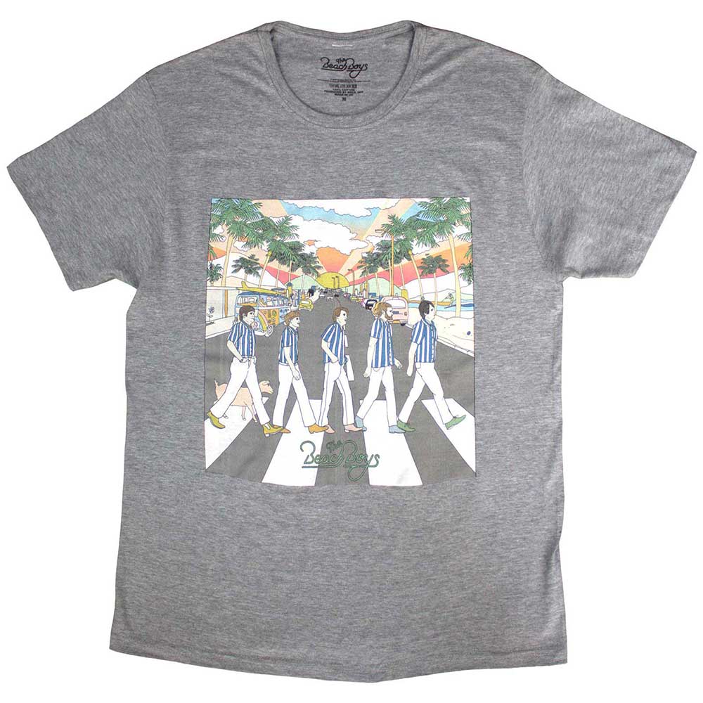 Tričko The Beach Boys - Pet Sounds Crossing, Unisex,Šedá,XXL