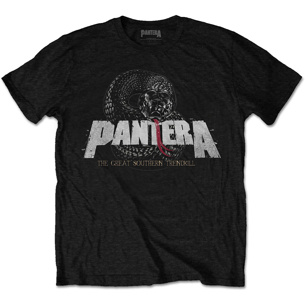 Tričko Pantera - Snake Logo, Unisex,Čierna,XXL
