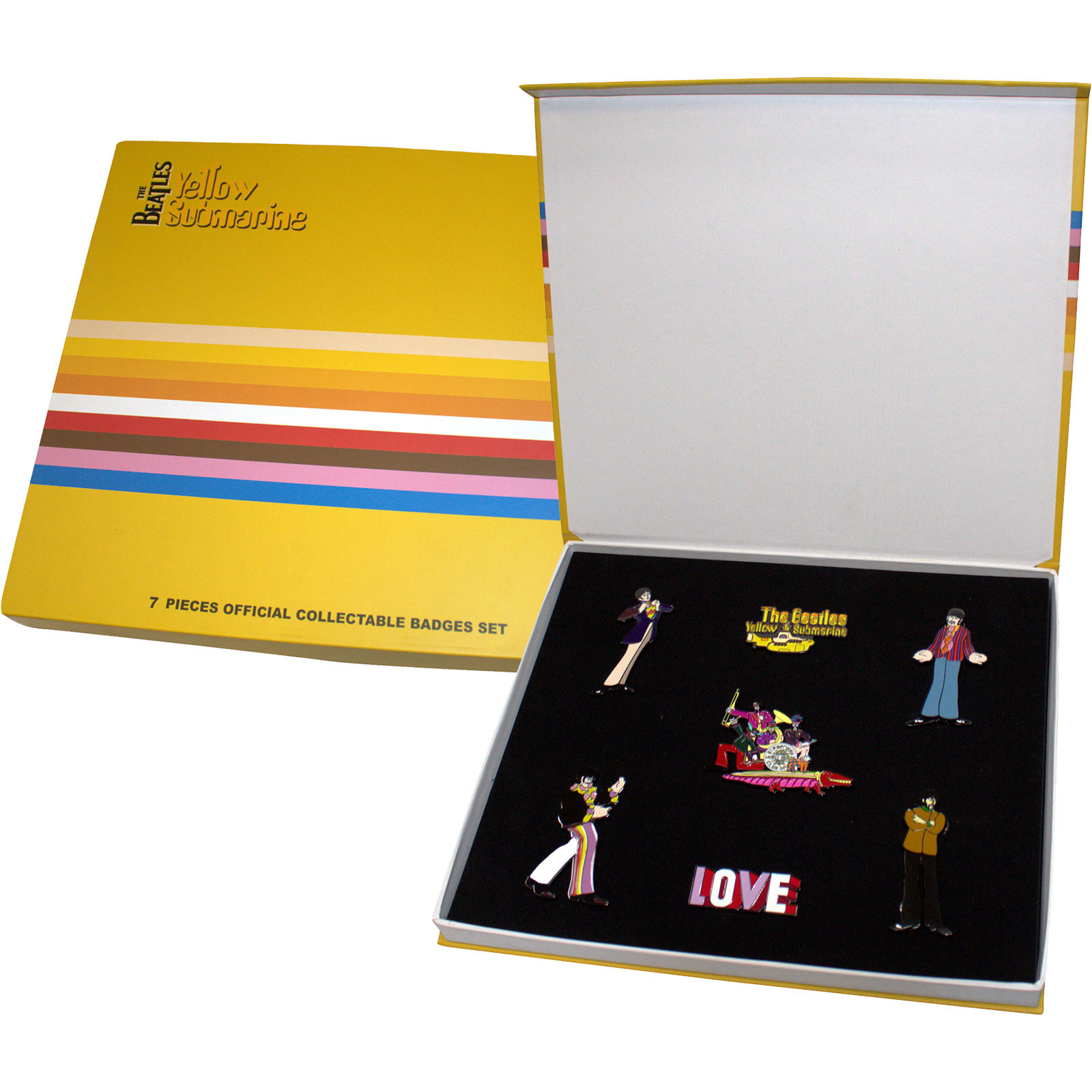 Odznak The Beatles - Yellow Submarine Band
