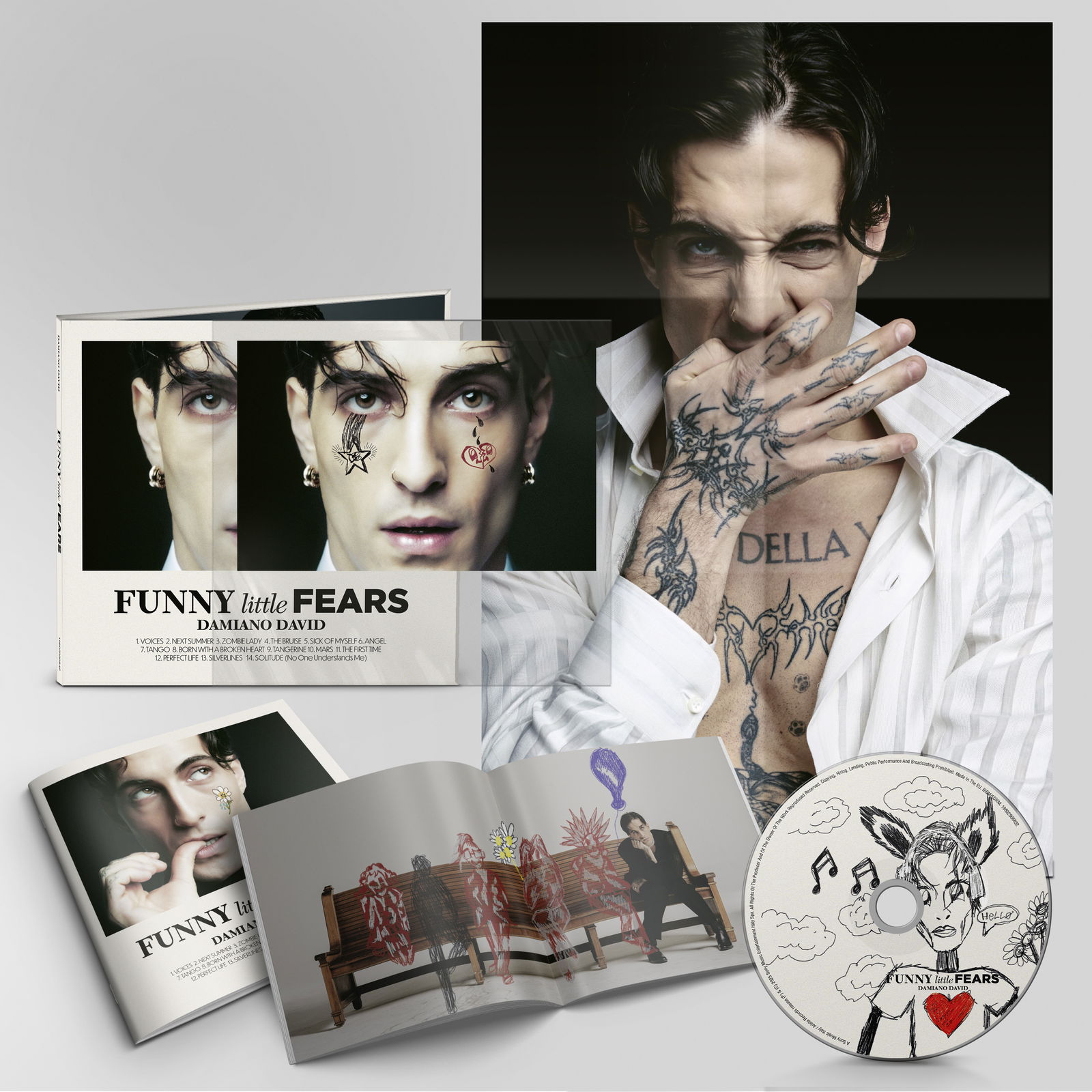 CD Damiano David - FUNNY little FEARS