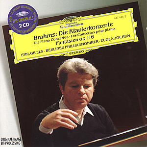 CD Emil Gilels, Eugen Jochum, and the Berlin Philharmonic Orchestra - KONCERTY PRO KLAVIR 1,2