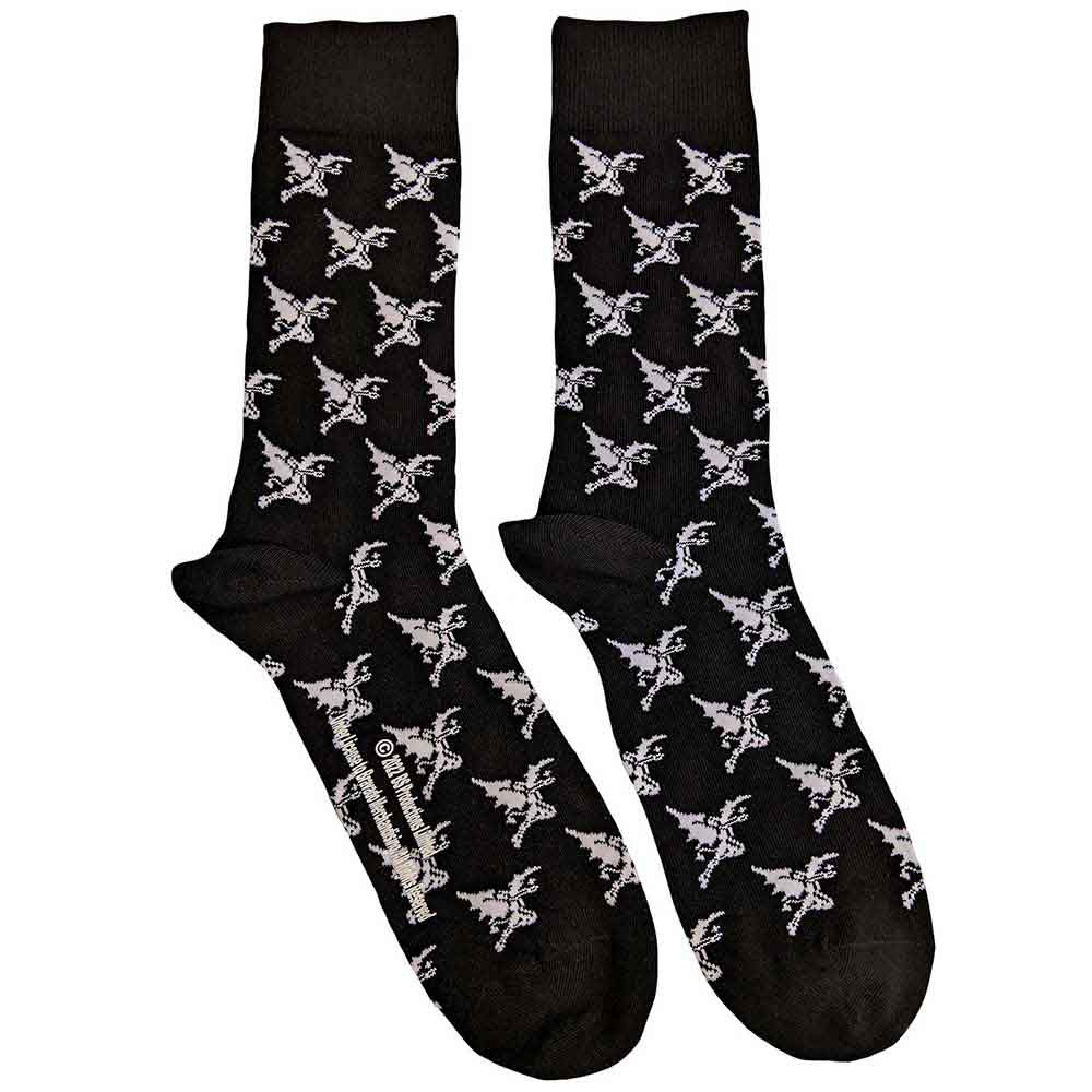 Ponožky Black Sabbath - Demon Pattern, Unisex,Čierna,UK 7 - 11