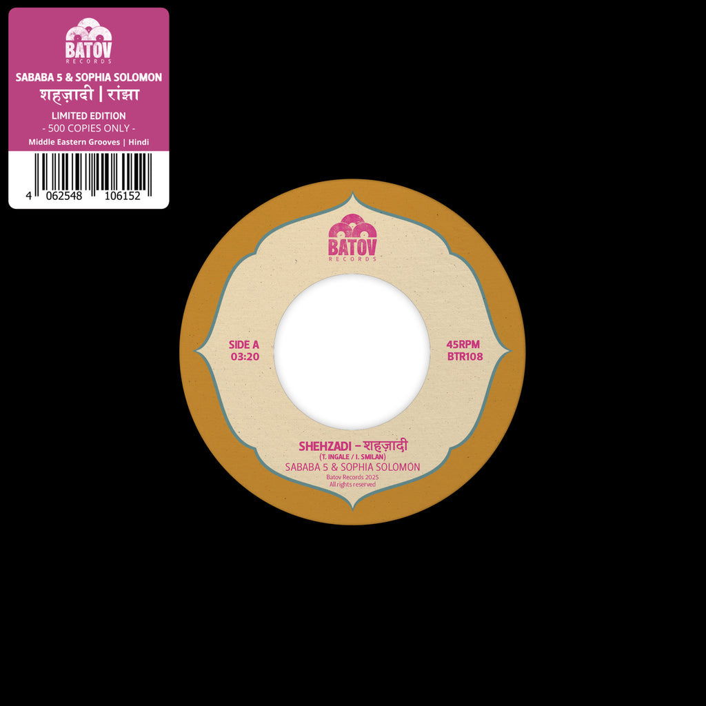 Vinyl Sophia Solomon & Saba - 7-SHEHZADI