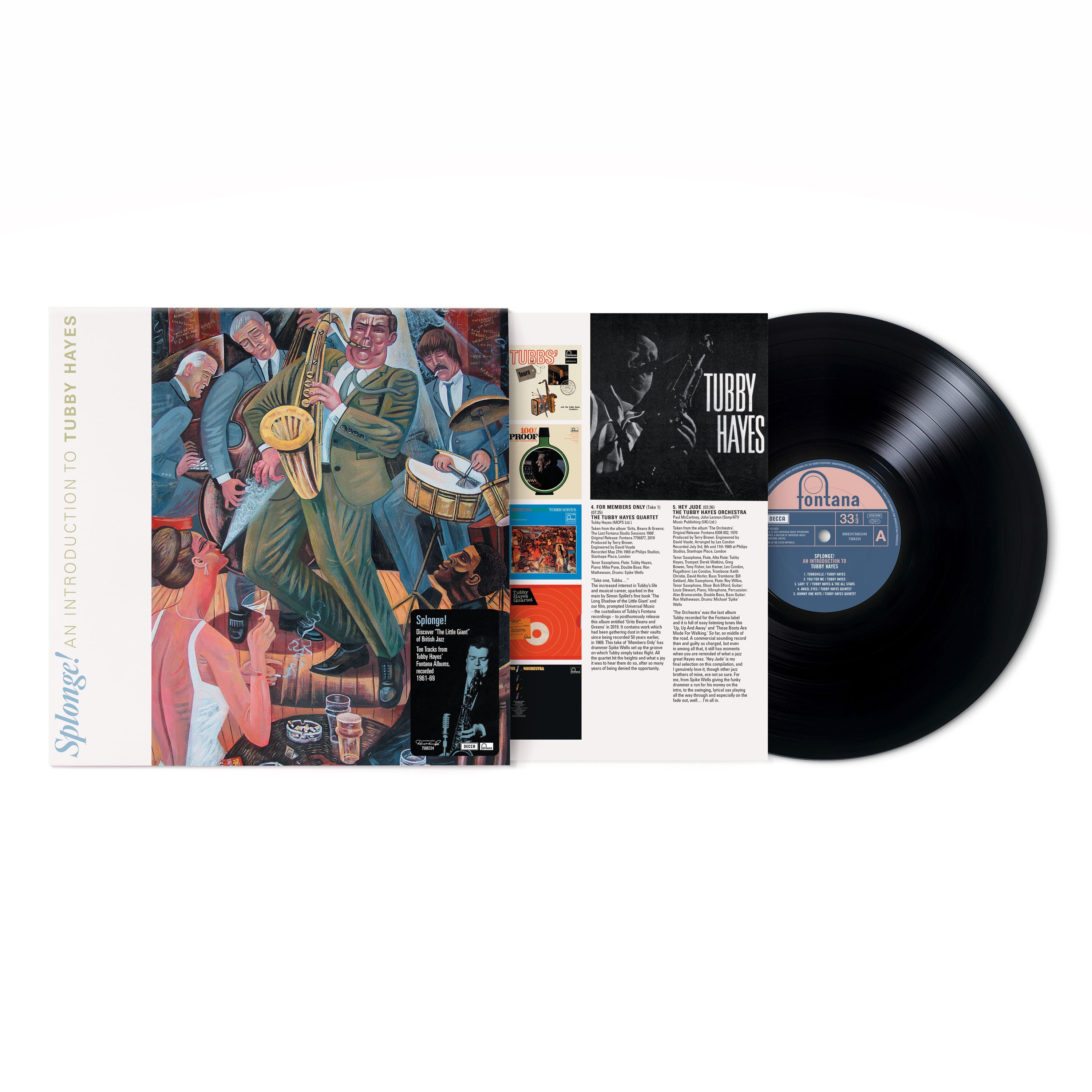 Vinyl Tubby Hayes - SPLONGE! AN INTRODUCTION TO TUBBY HAYES