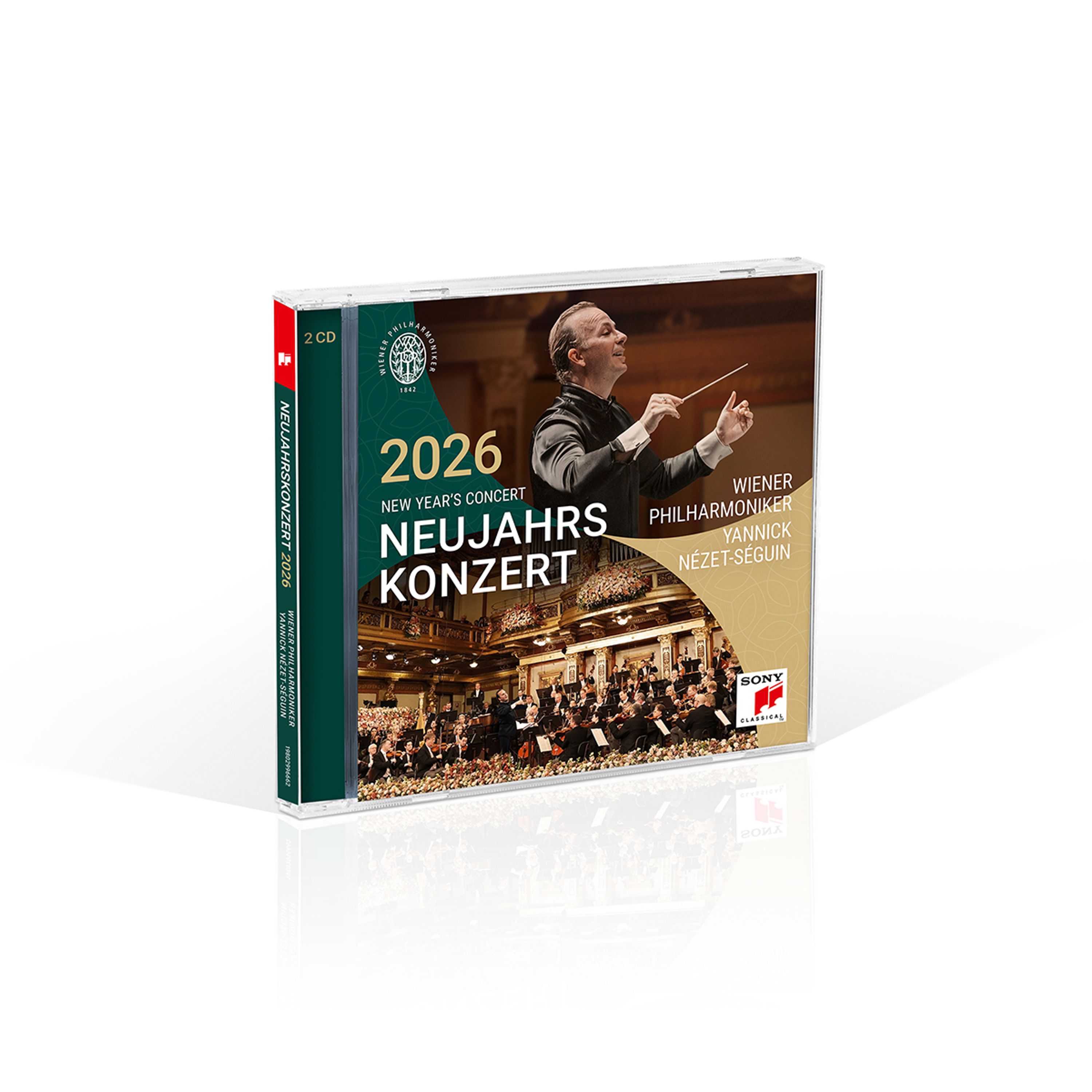CD Wiener Philharmoniker - Neujahrskonzert 2026 / New Year's Concert 2026 / Concert Du Nouvel an 2026