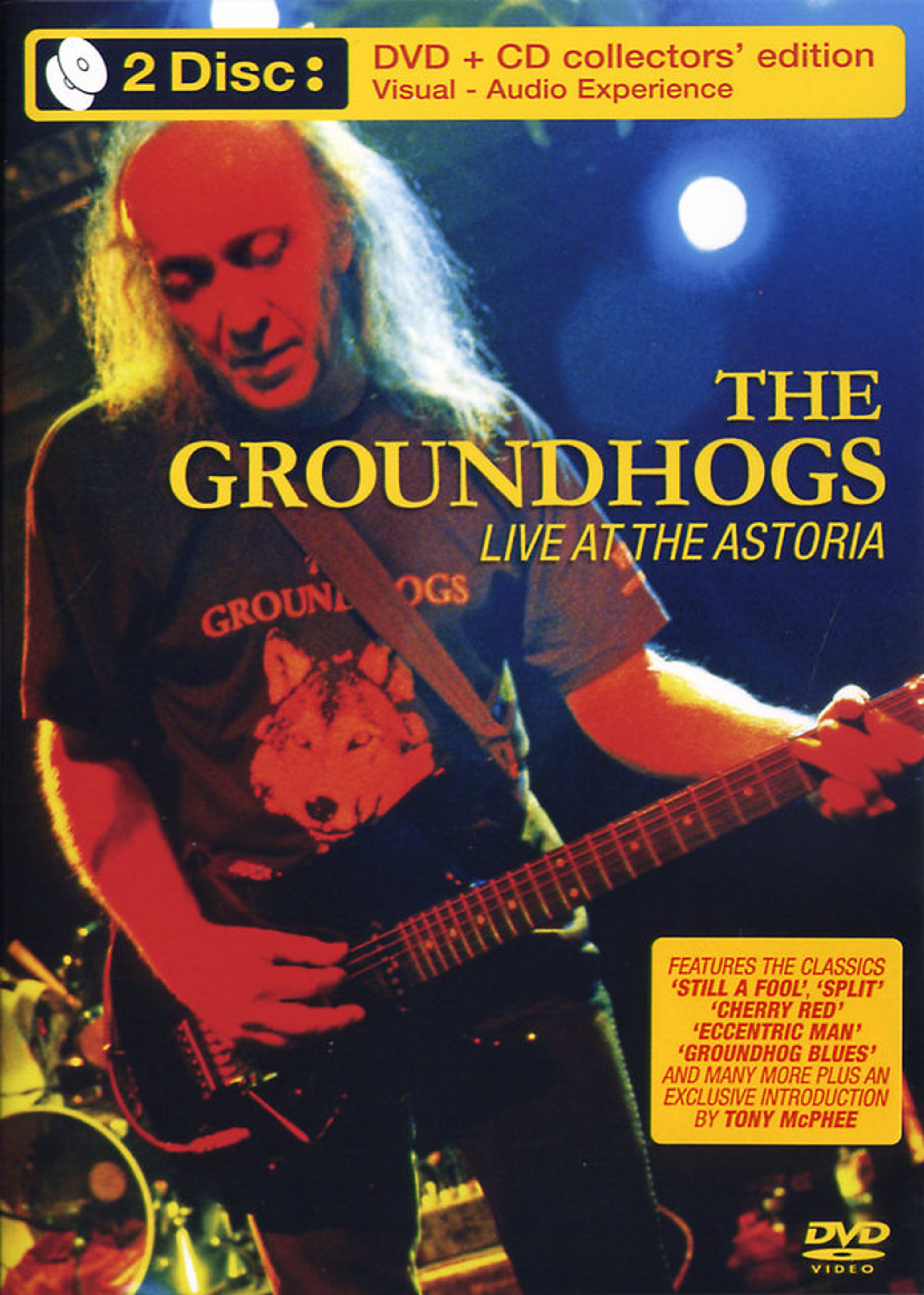 DVD The Groundhogs - LIVE AT ASTORIA -DVD+CD-