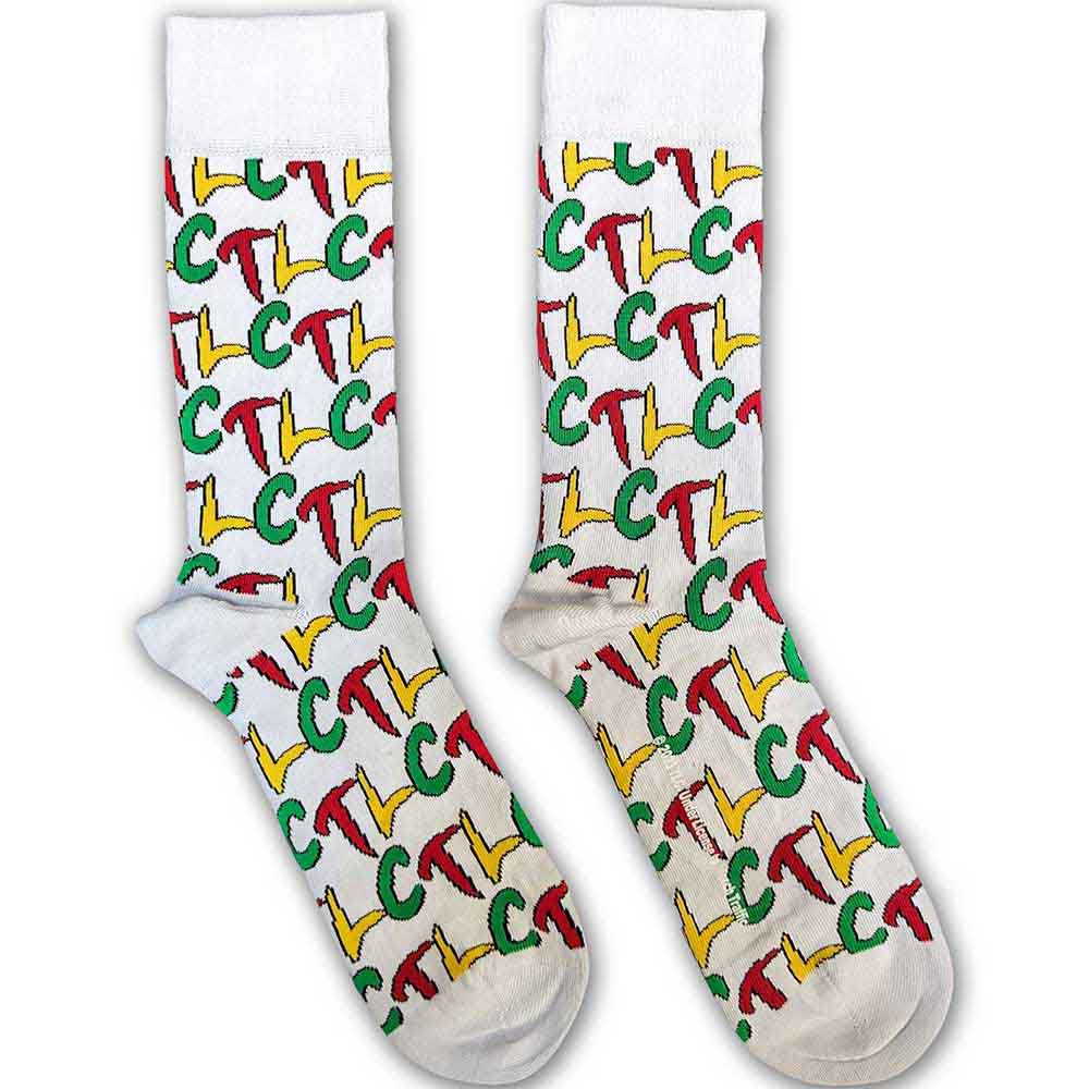 Ponožky TLC - Logo Repeat, Unisex,Biela,UK 7 - 11