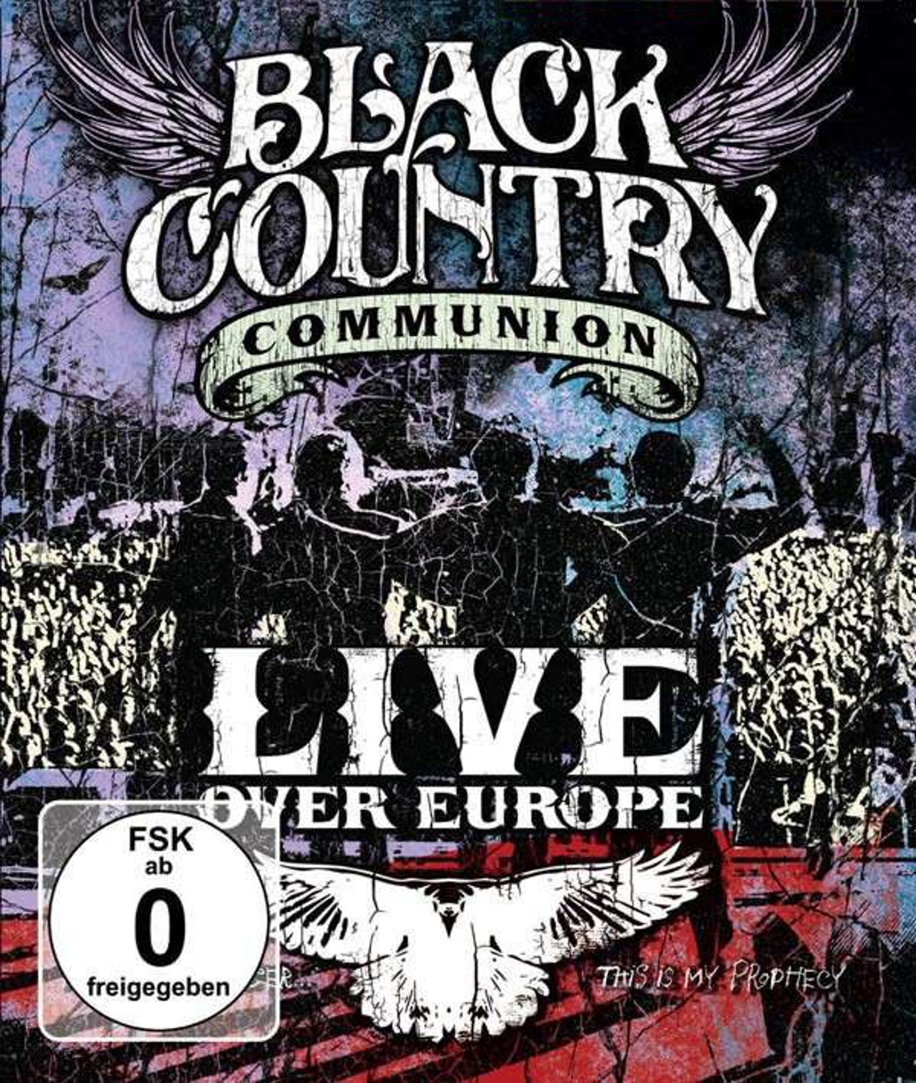 DVD Black Country Communion - LIVE OVER EUROPE
