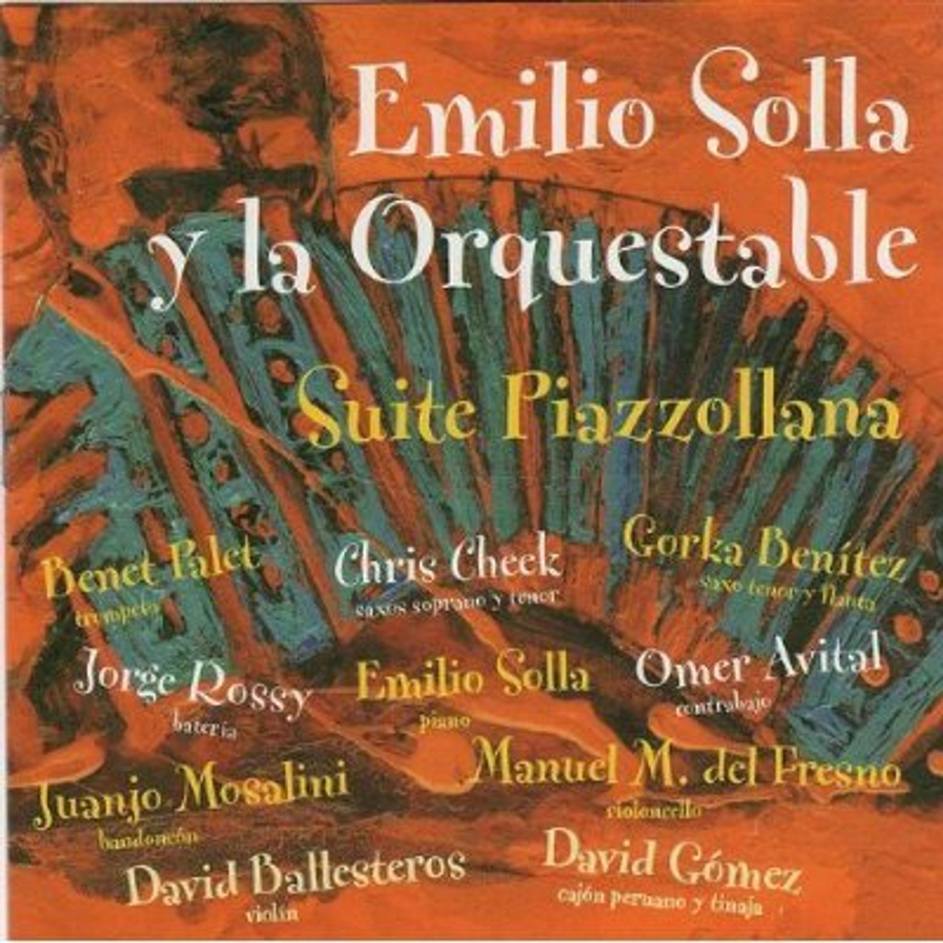 CD Emilio Solla y La Orquestable - SUITE PIAZZOLLANA