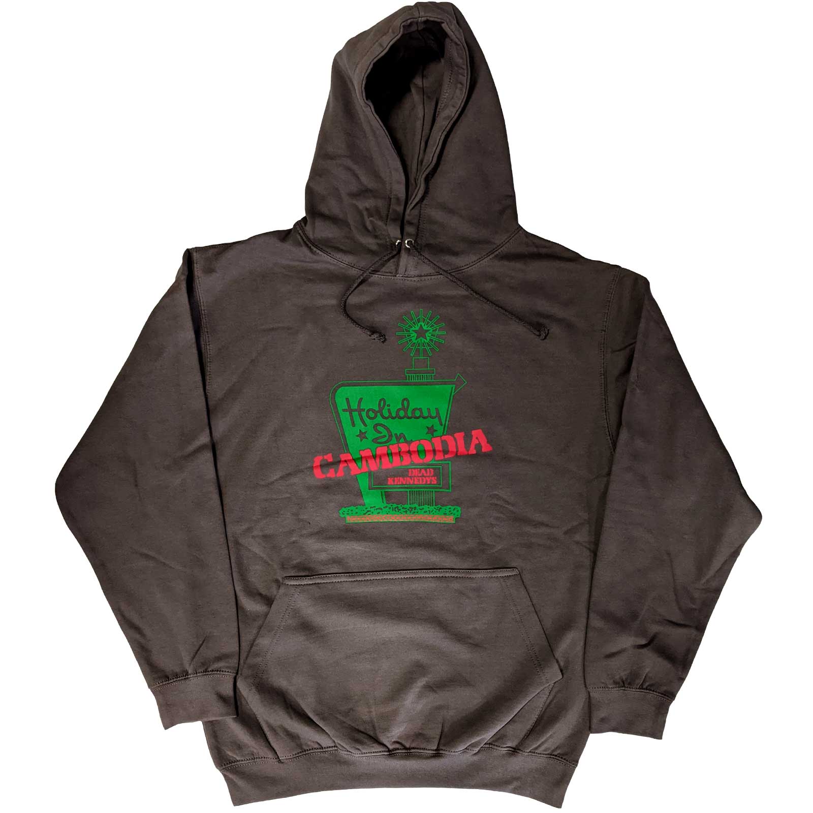 Mikina Dead Kennedys - Holiday in Cambodia, Unisex,Šedá,XXL