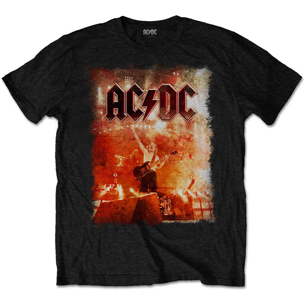 Tričko AC/DC - Live Canons, Unisex,Čierna,XL