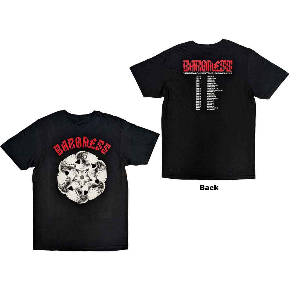 Tričko Baroness - Lightwing, Unisex,Čierna,XXL
