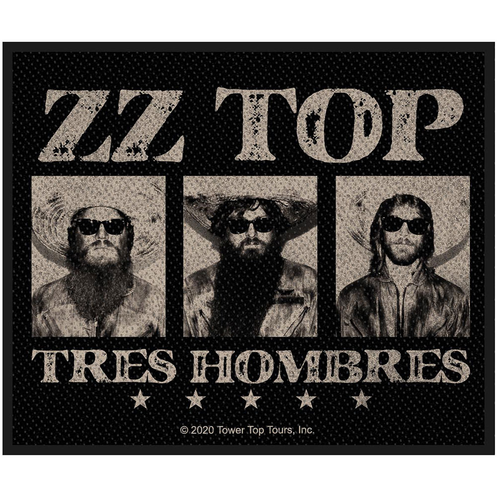 Nažehlovačka ZZ Top - Tres Hombres