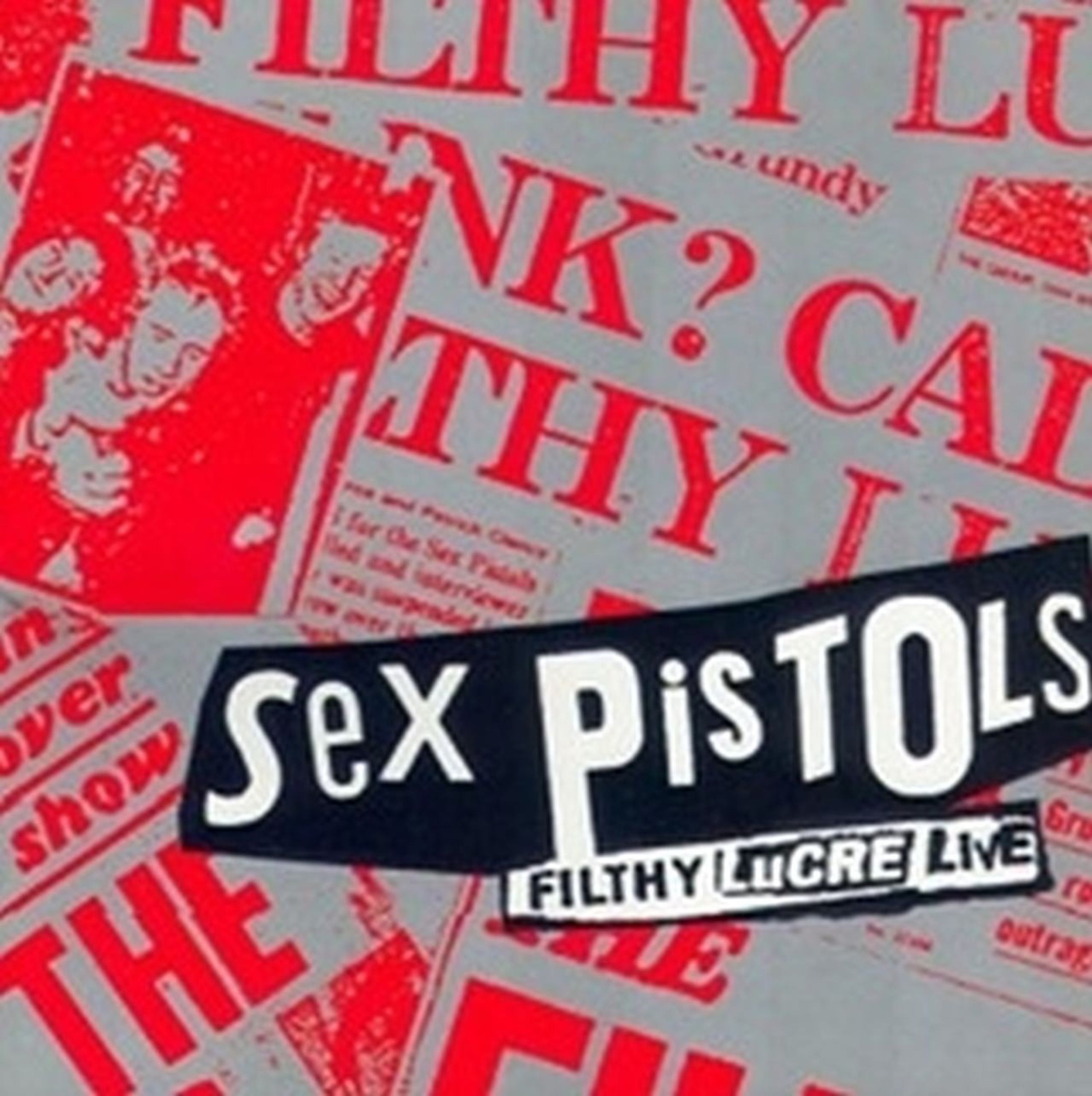 Vinyl Sex Pistols - FILTHY LUCRE LIVE