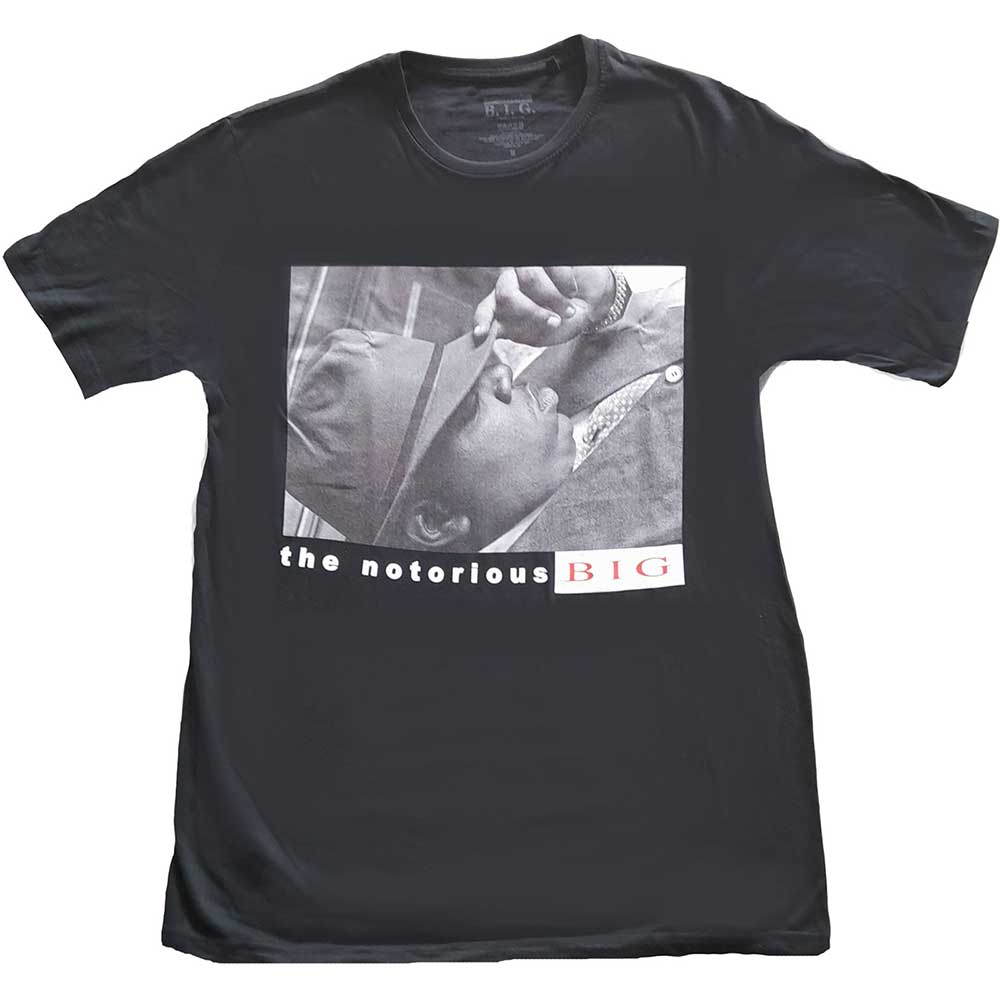 Tričko Biggie Smalls - Lay Down, Unisex,Čierna,XL