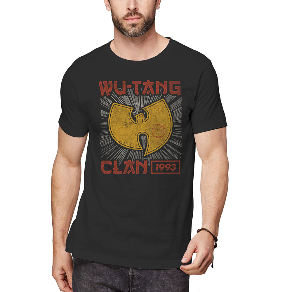 Tričko Wu-Tang Clan - Tour '93, Unisex,Čierna,XXL