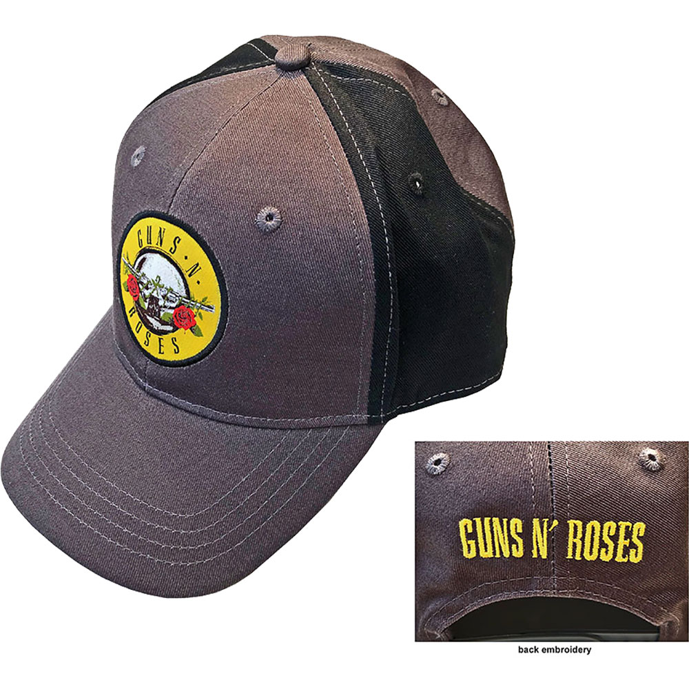 Šiltovka Guns N’ Roses - Circle Logo, Unisex,Šedá,Univerzálna