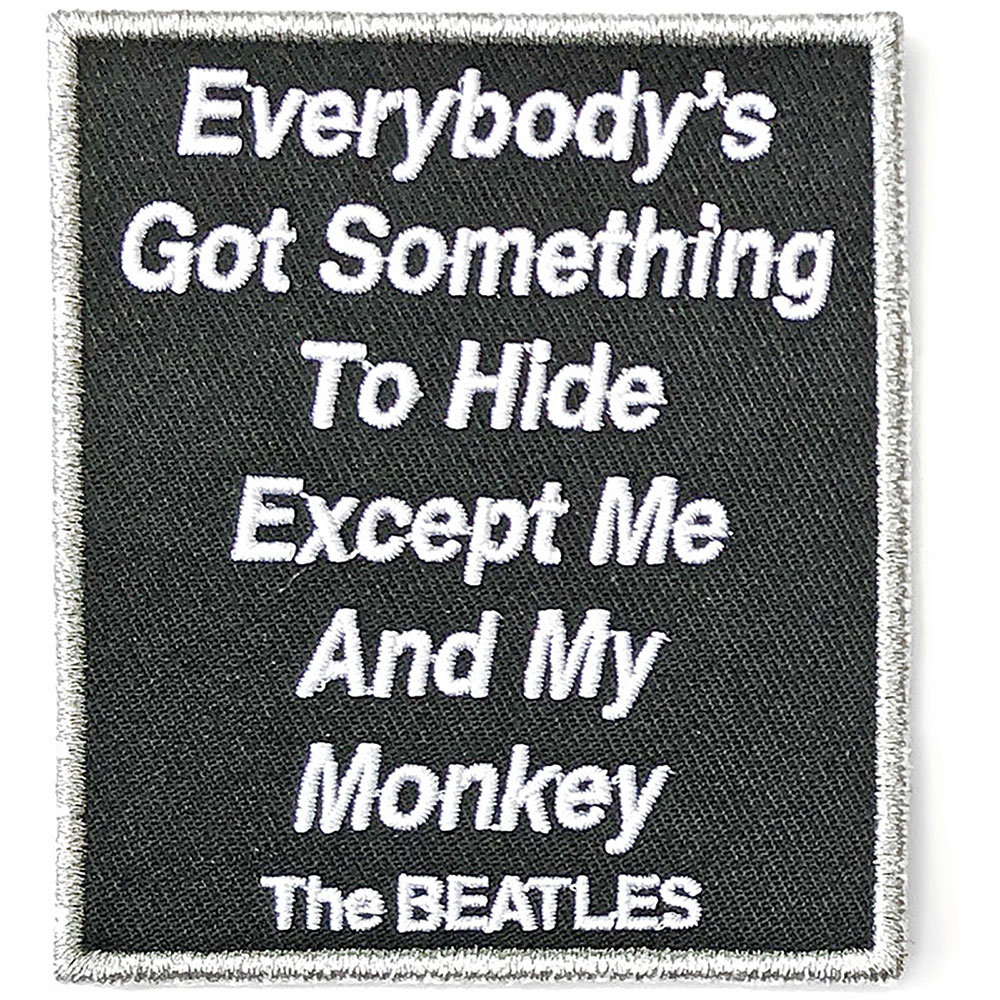 Nažehlovačka The Beatles - Everybody's Got Something To Hide Except Me And My Monkey