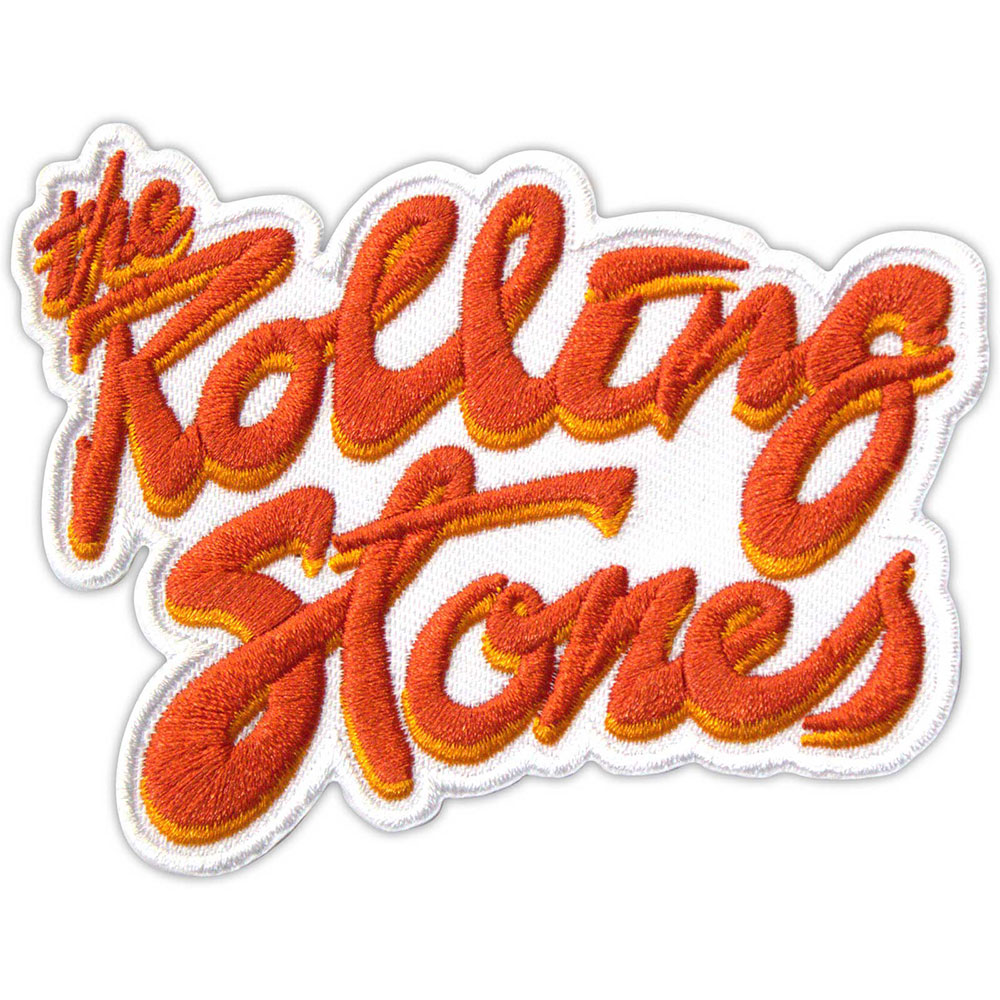 Nažehlovačka The Rolling Stones - Orange Logo