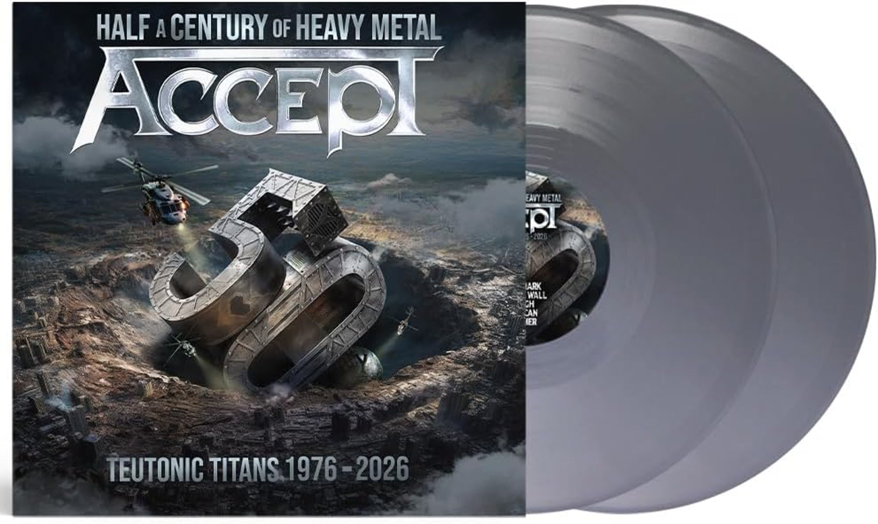 Vinyl Accept - TEUTONIC TITANS 1976-2026