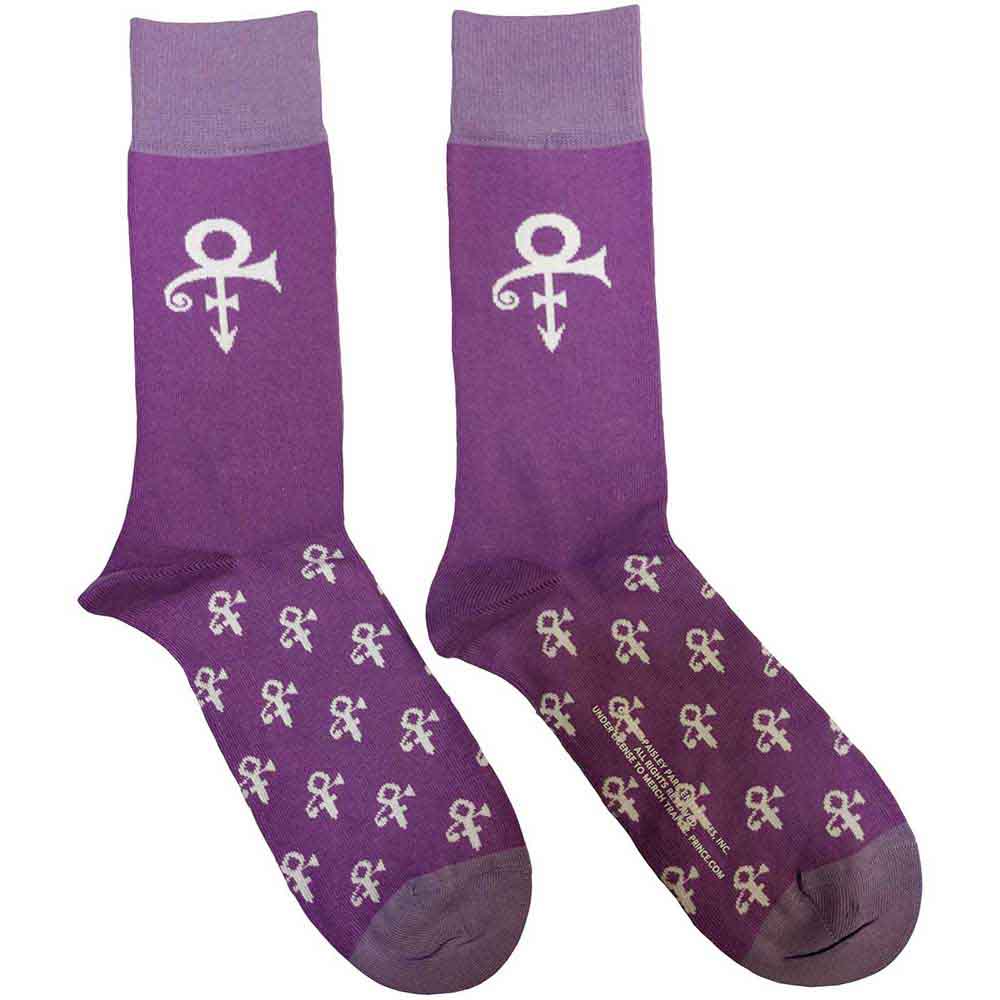 Ponožky Prince - Symbol, Unisex,Fialová,Univerzálna