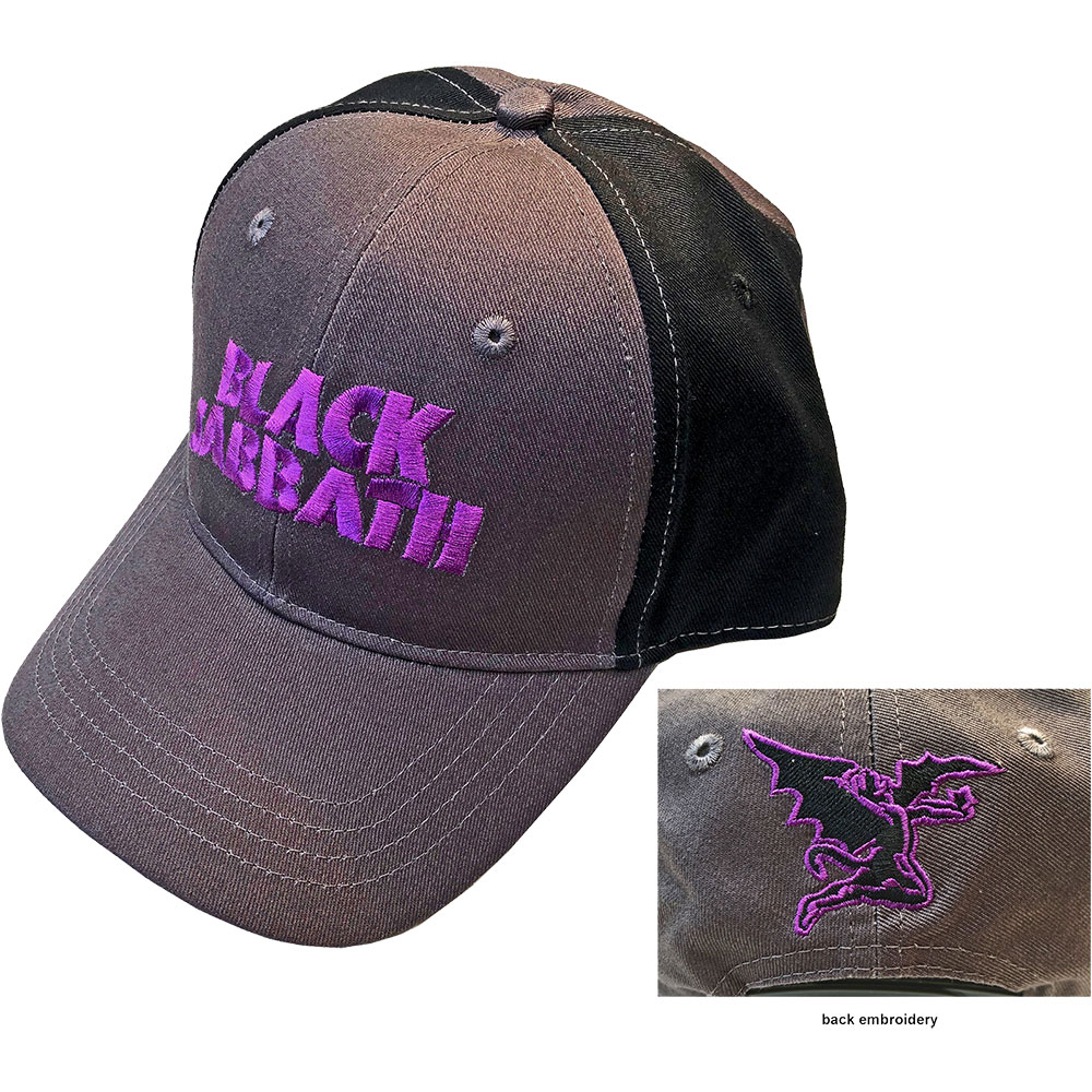 Šiltovka Black Sabbath - Wavy Logo, Unisex,Šedá,Univerzálna