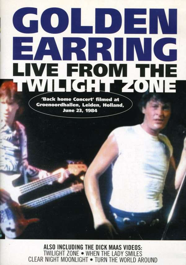 DVD Golden Earring - LIVE FROM THE TWILIGHT ZO