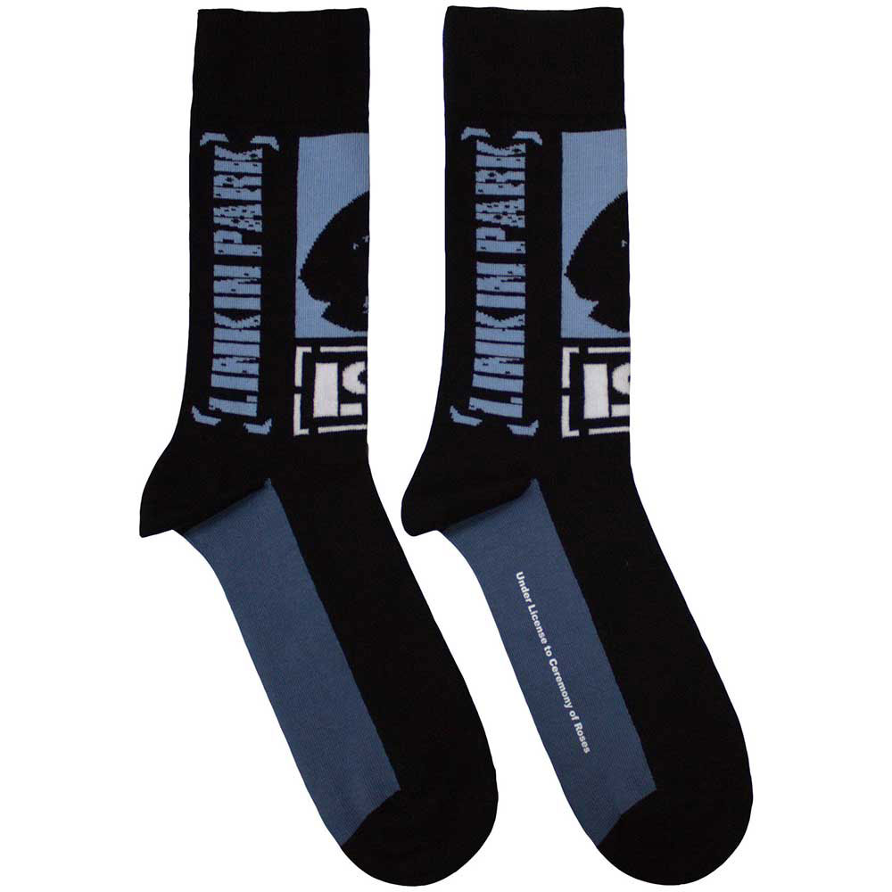 Ponožky Linkin Park - Crouching, Unisex,Čierna,UK 4 - 7