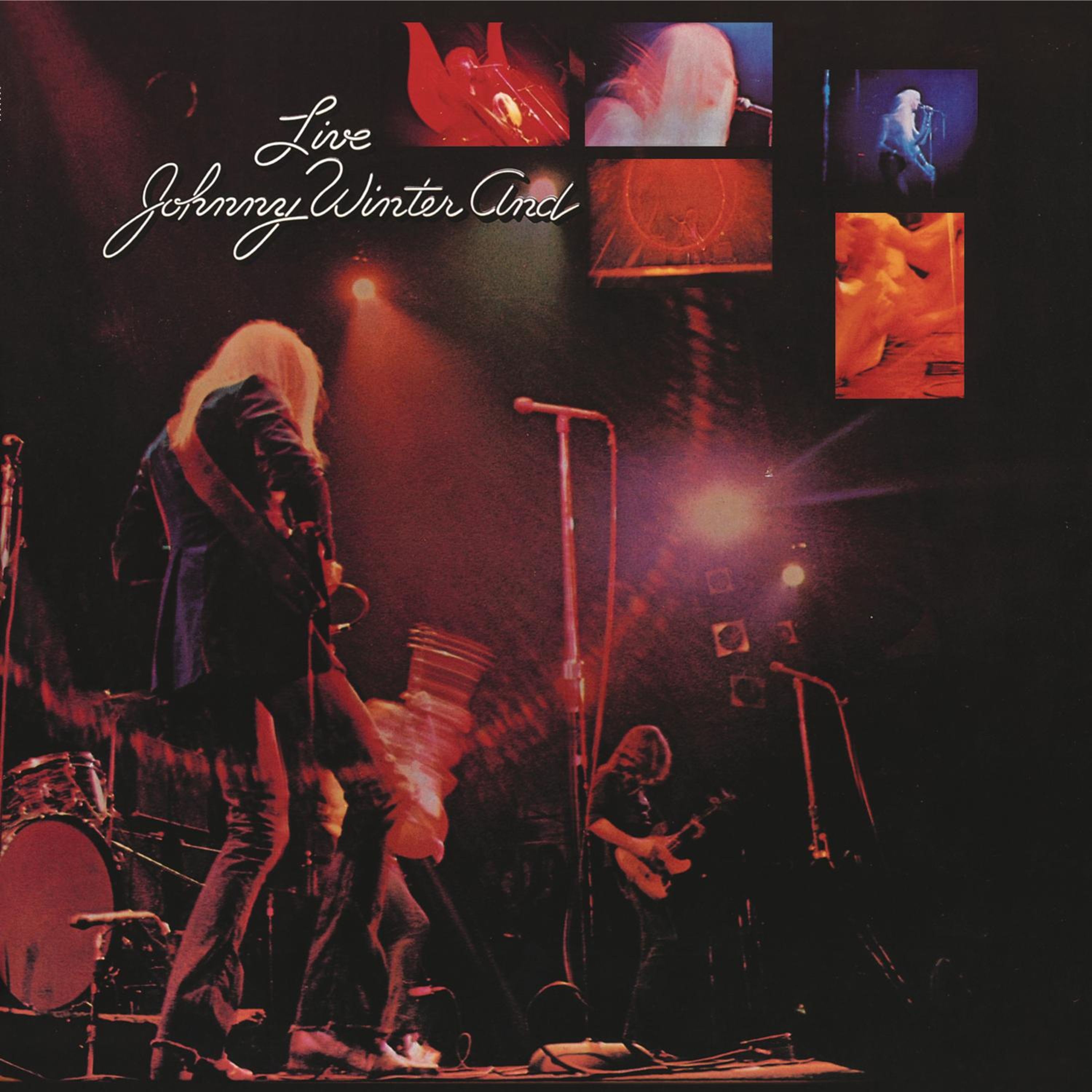 CD - LIVE JOHNNY WINTER AND