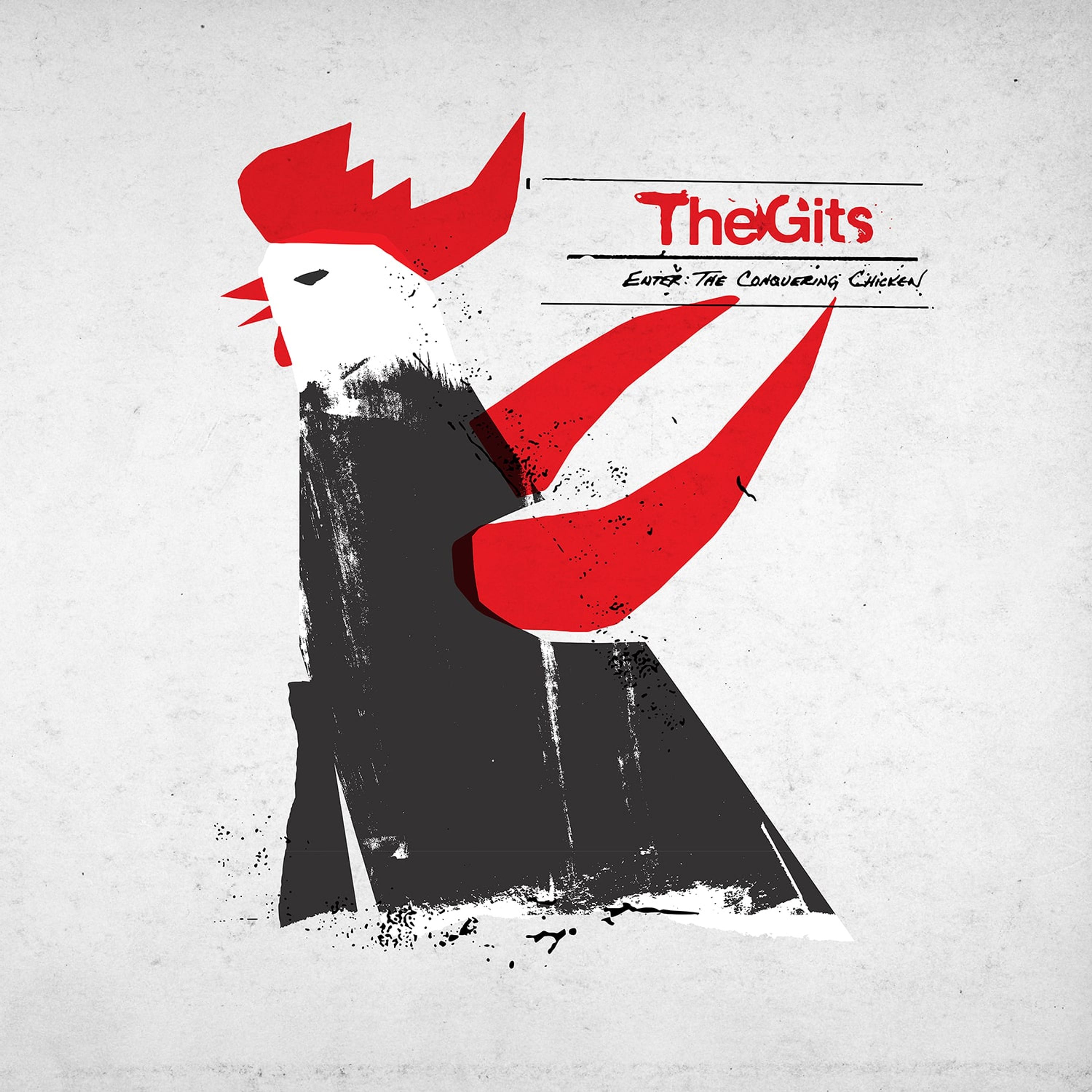 CD The Gits - ENTER: THE CONQUERING CHICKEN