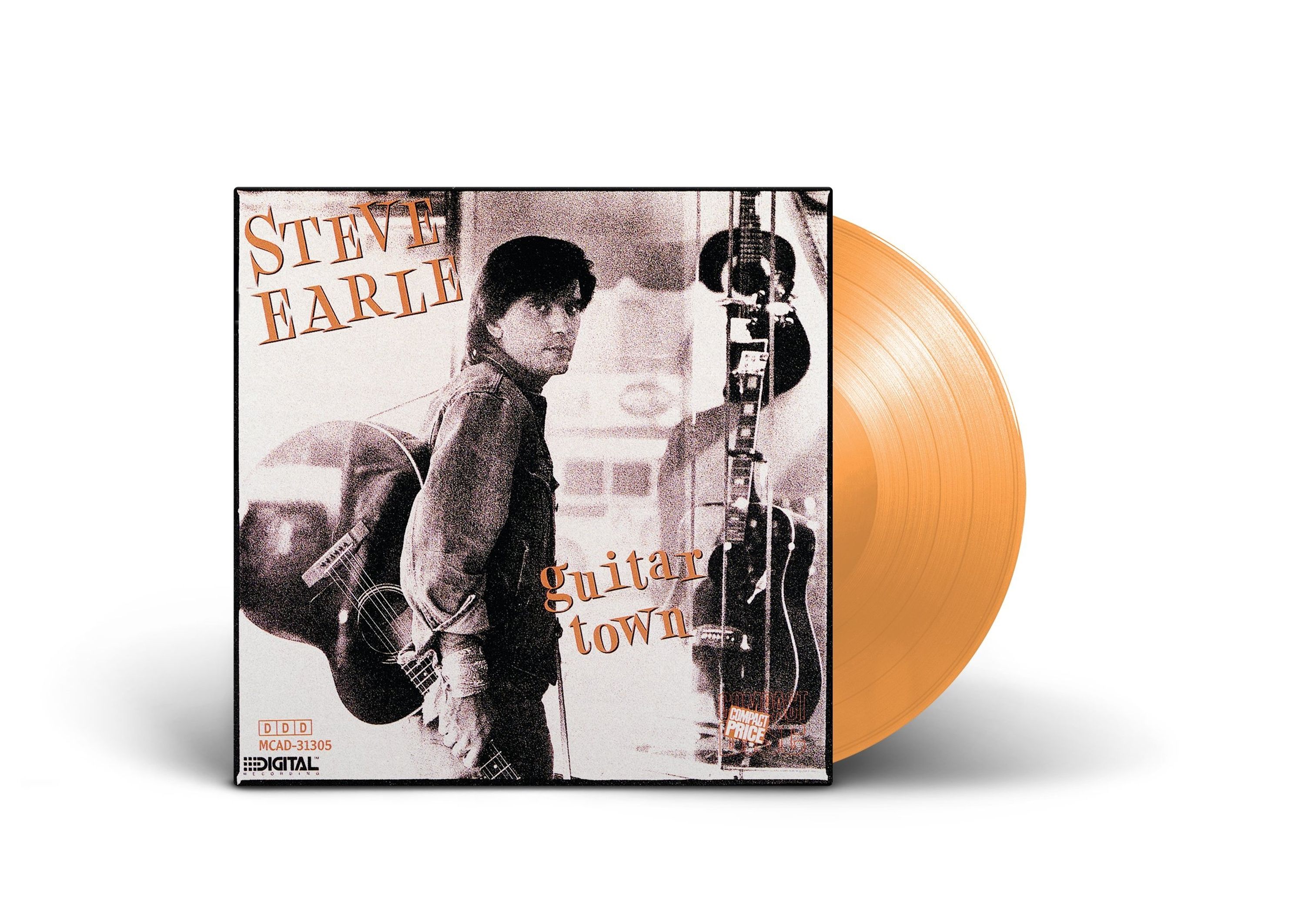 Vinyl Steve Earle - GUITAR TOWN