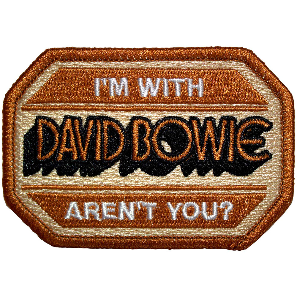 Nažehlovačka David Bowie - I'm With Aren't You?