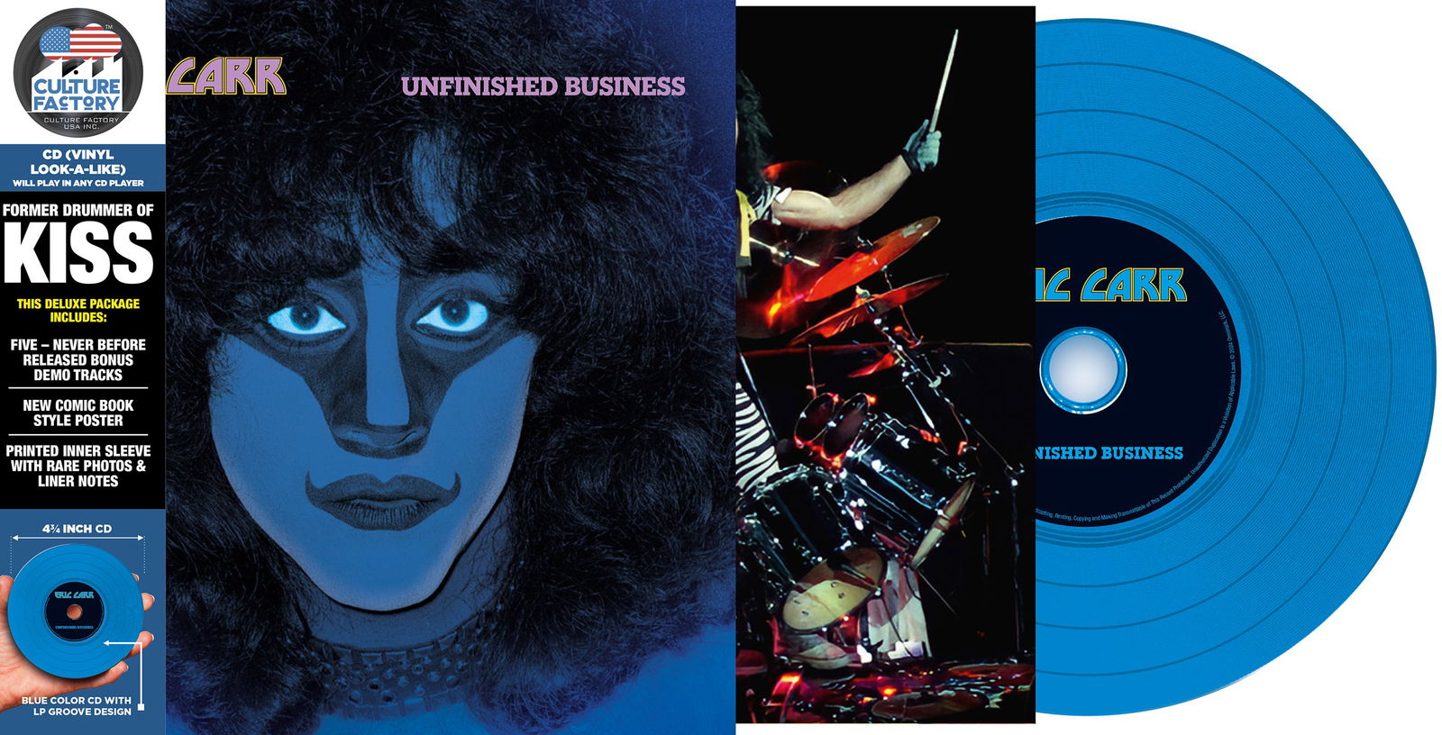 CD Eric Carr - UNFINISHED BUSINESS