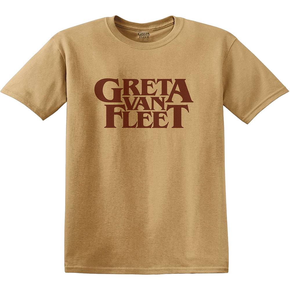 Tričko Greta Van Fleet - Logo, Unisex,Žltá,XXL
