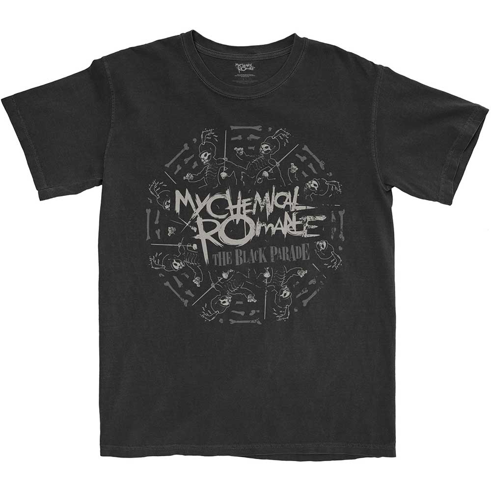 Tričko My Chemical Romance - Circle March, Unisex,Čierna,XXL