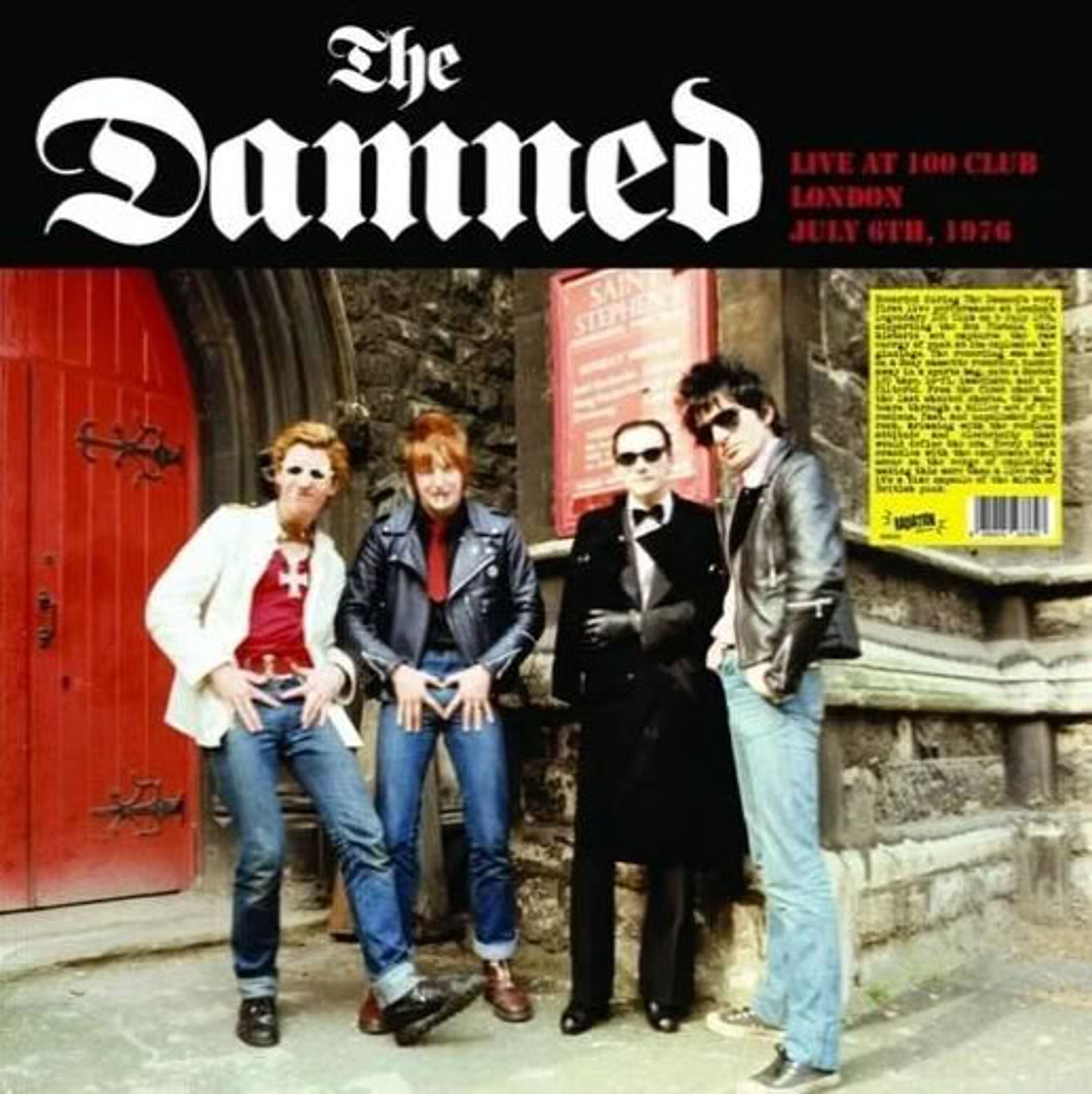 Vinyl The Damned - LIVE AT THE 100 CLUB