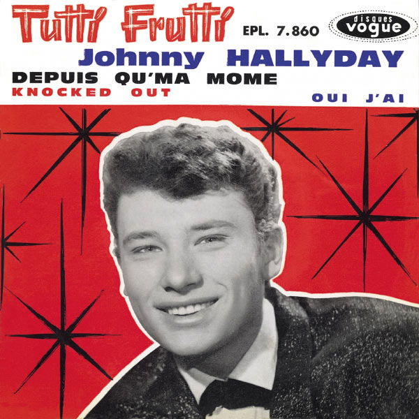 CD Johnny Hallyday - TUTTI FRUTTI
