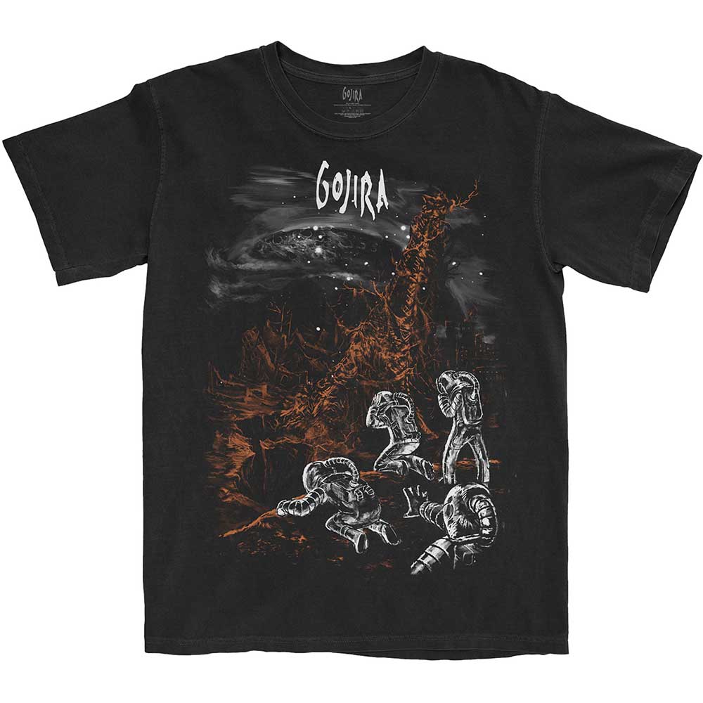 Tričko Gojira - Eiffel Falls, Unisex,Čierna,L