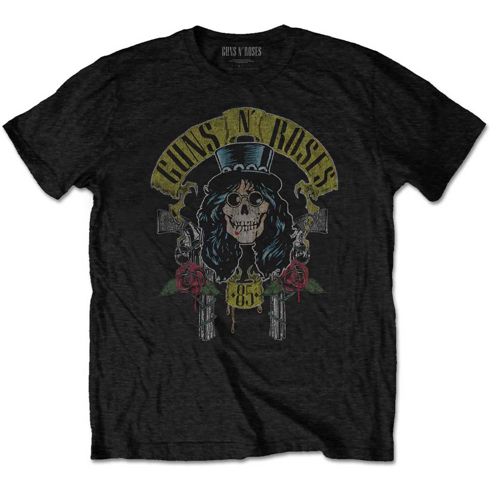 Tričko Guns N’ Roses - Slash 85, Unisex,Čierna,XL