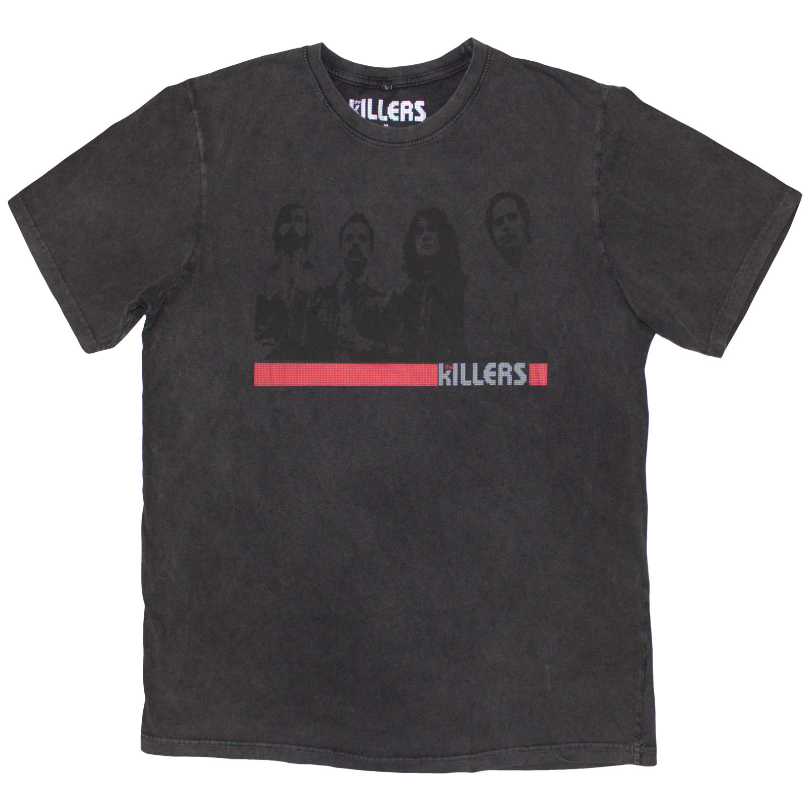 Tričko The Killers - Band Photo Mono, Unisex,Šedá,XXL