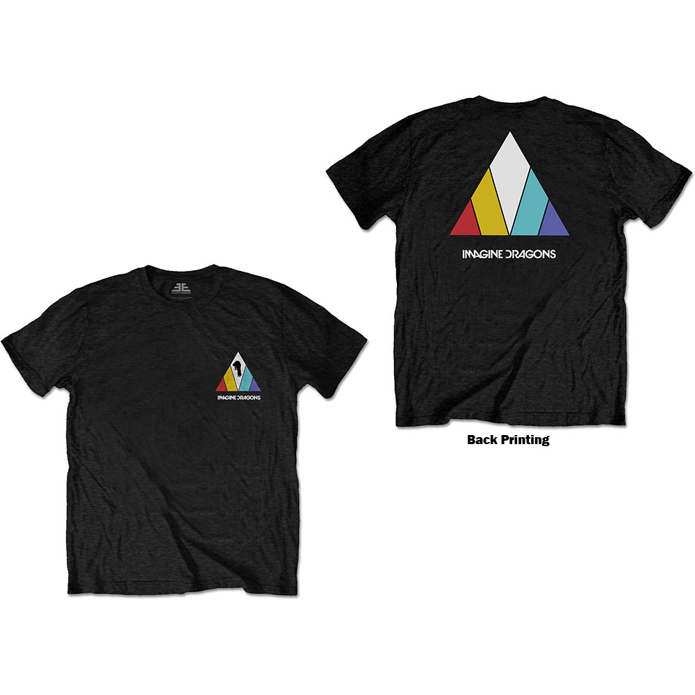 Tričko Imagine Dragons - Evolve Logo, Unisex,Čierna,XXL