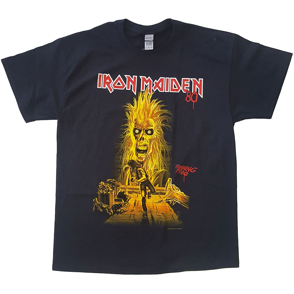 Tričko Iron Maiden - Debut Album 40th Anniversary, Unisex,Čierna,XXL
